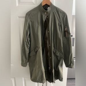 Divided by H&M khaki utility jacket